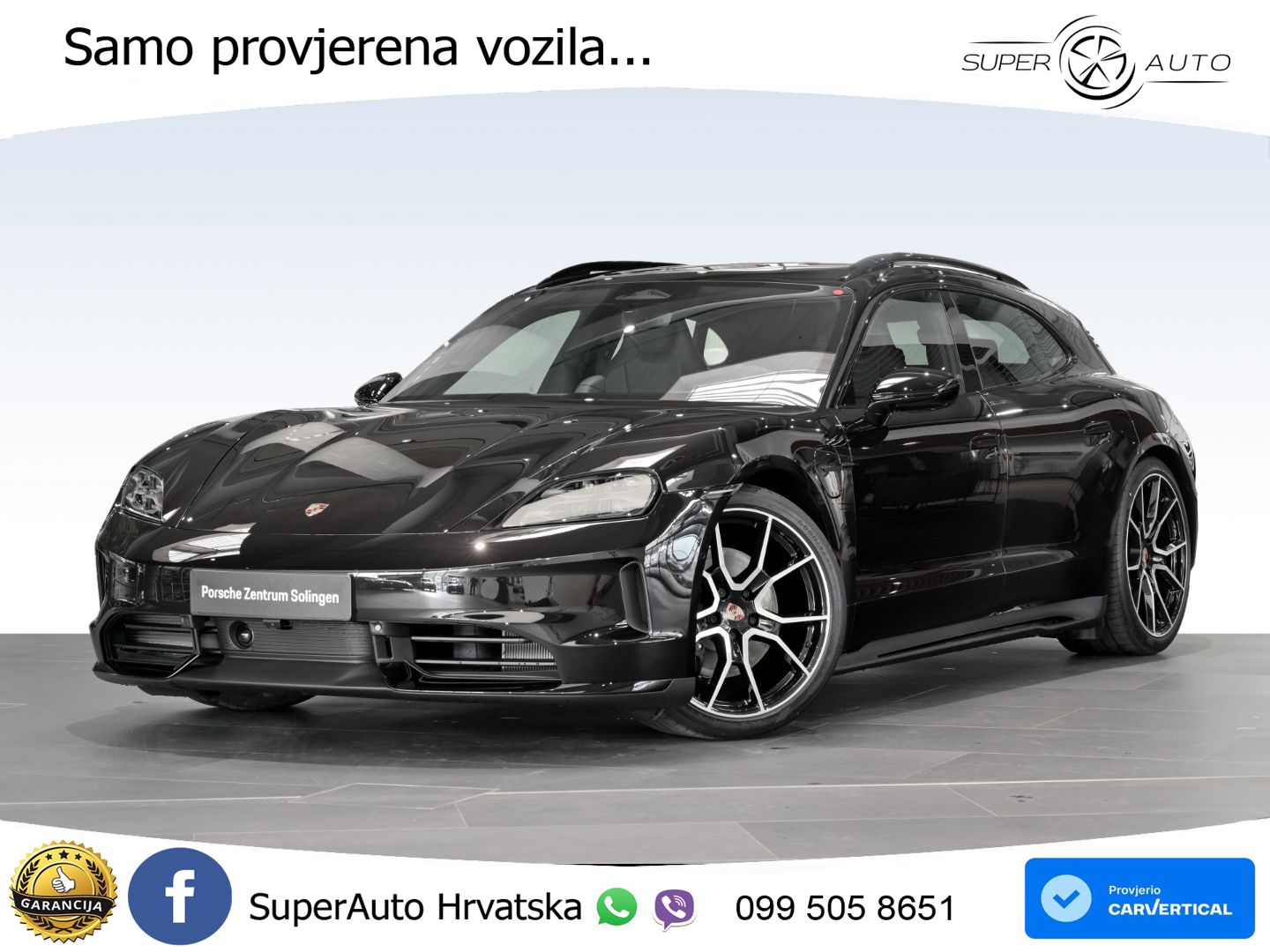 Porsche Taycan Sport Turismo 105 kWh (435 KS)