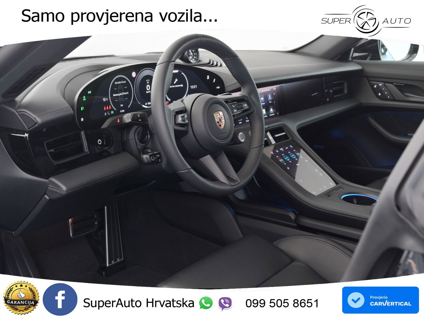 Porsche Taycan Sport Turismo 105 kWh (435 KS)