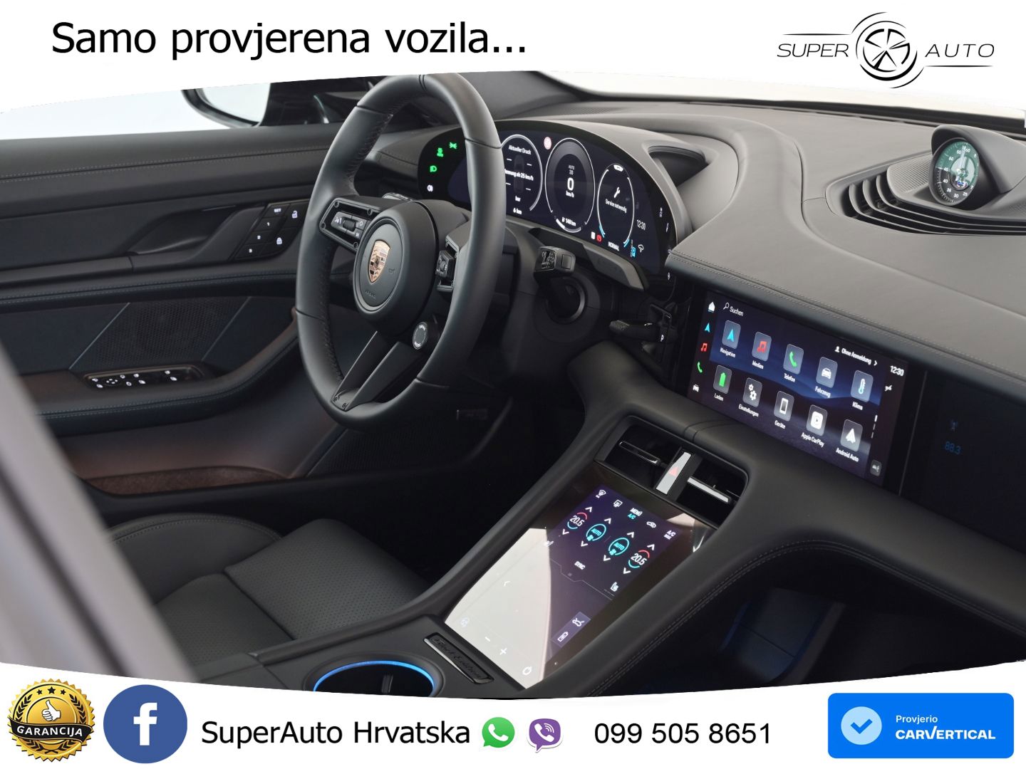 Porsche Taycan Sport Turismo 105 kWh (435 KS)