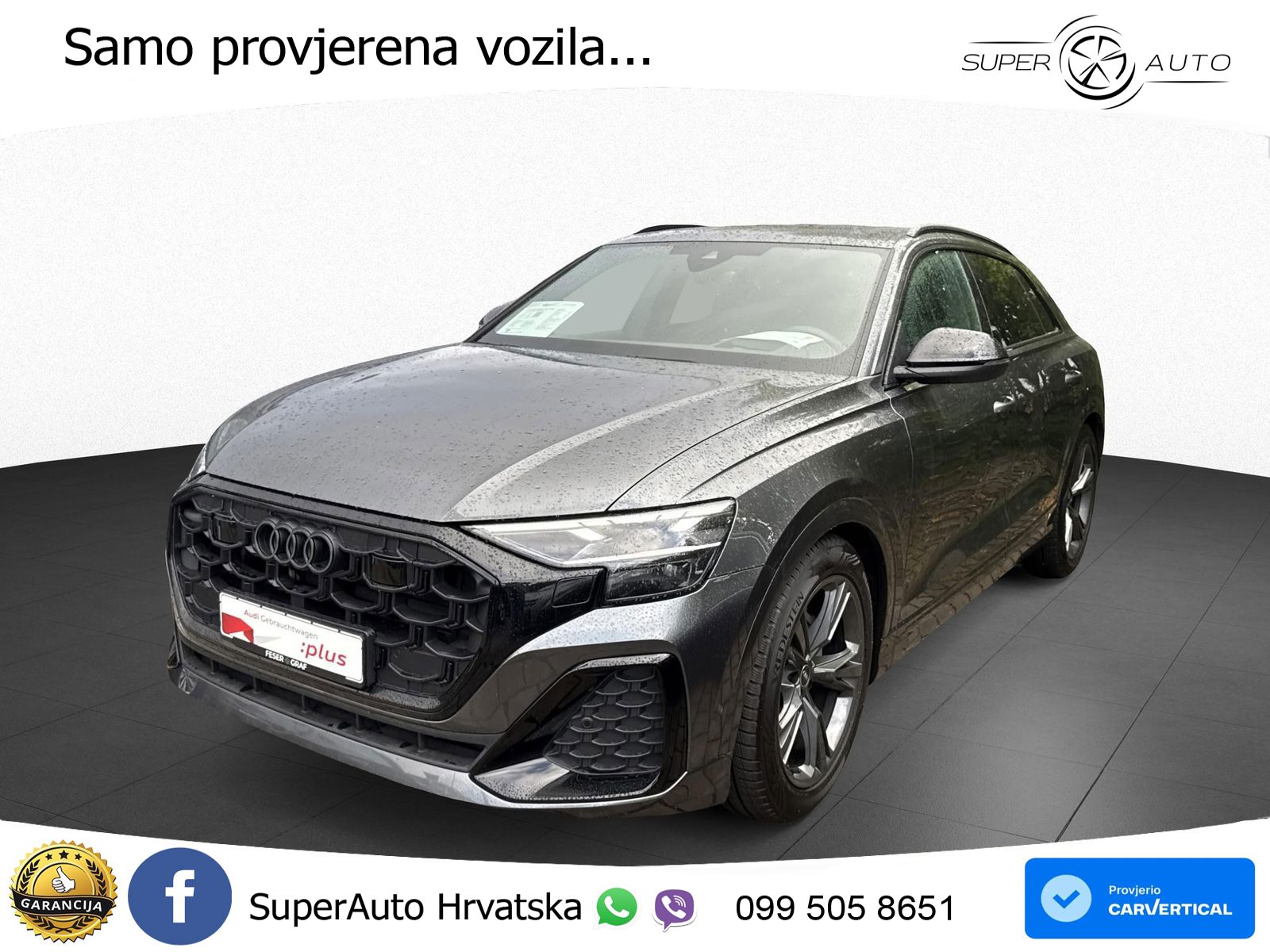 Audi Q8 50 TDI V6 (286 KS) quattro Tiptronic