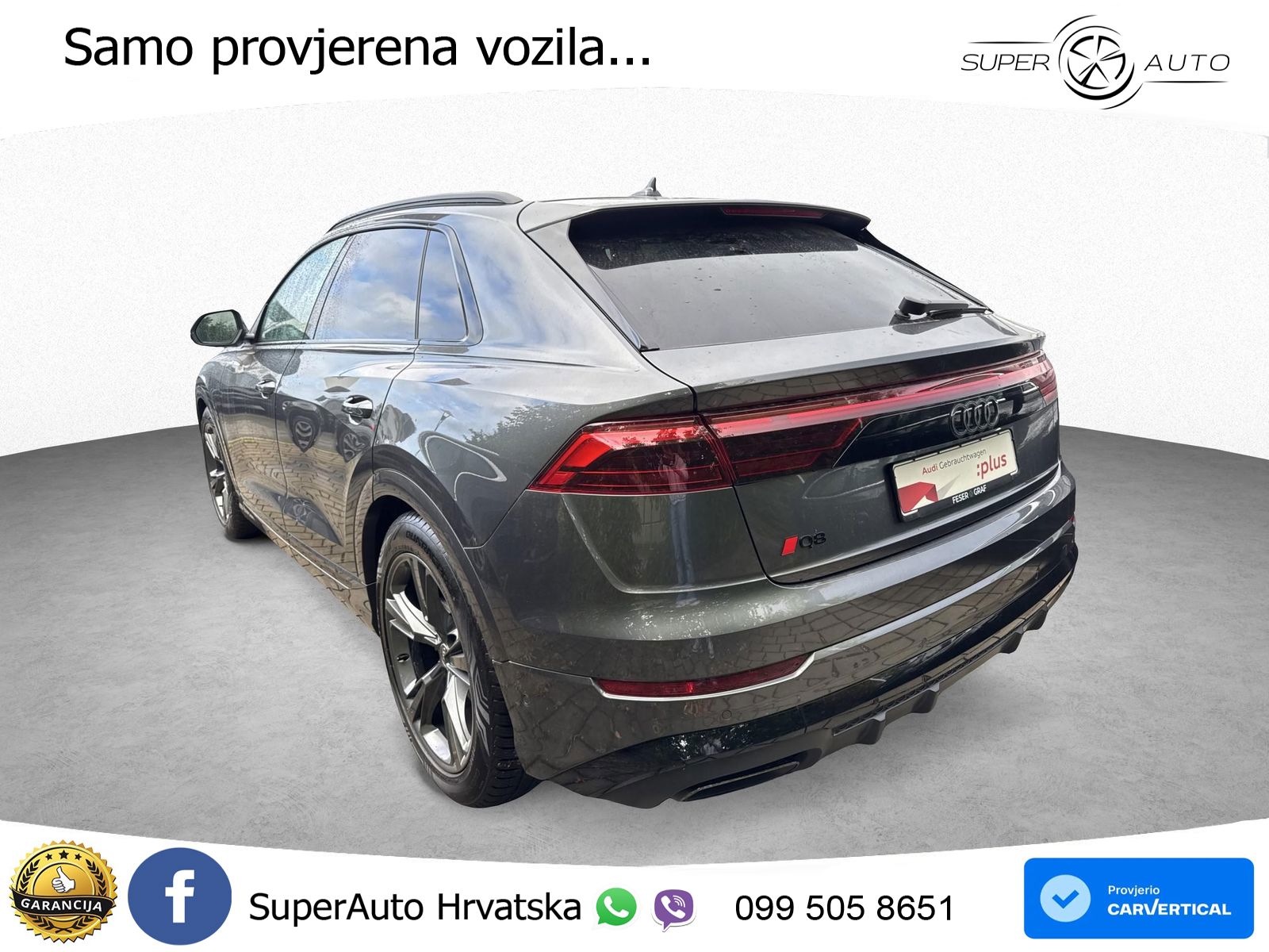 Audi Q8 50 TDI V6 (286 KS) quattro Tiptronic