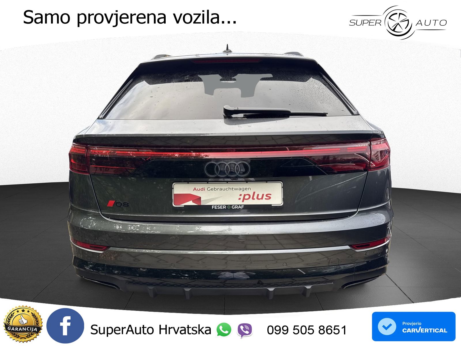 Audi Q8 50 TDI V6 (286 KS) quattro Tiptronic