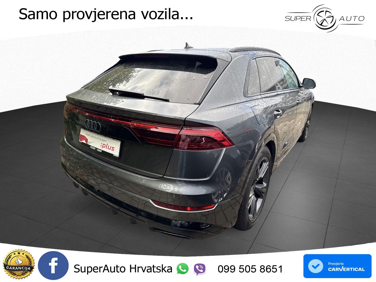 Audi Q8 50 TDI V6 (286 KS) quattro Tiptronic