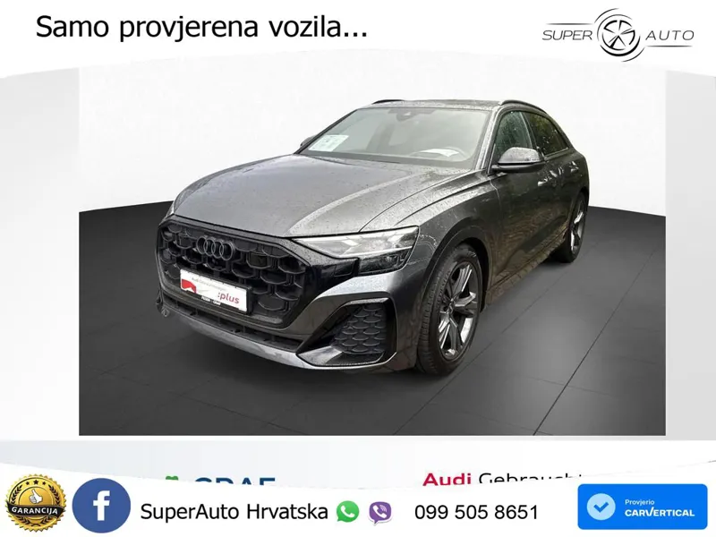 Audi Q8 50 TDI V6 (286 KS) quattro Tiptronic 2x S line LED+GR SJED+ACC
