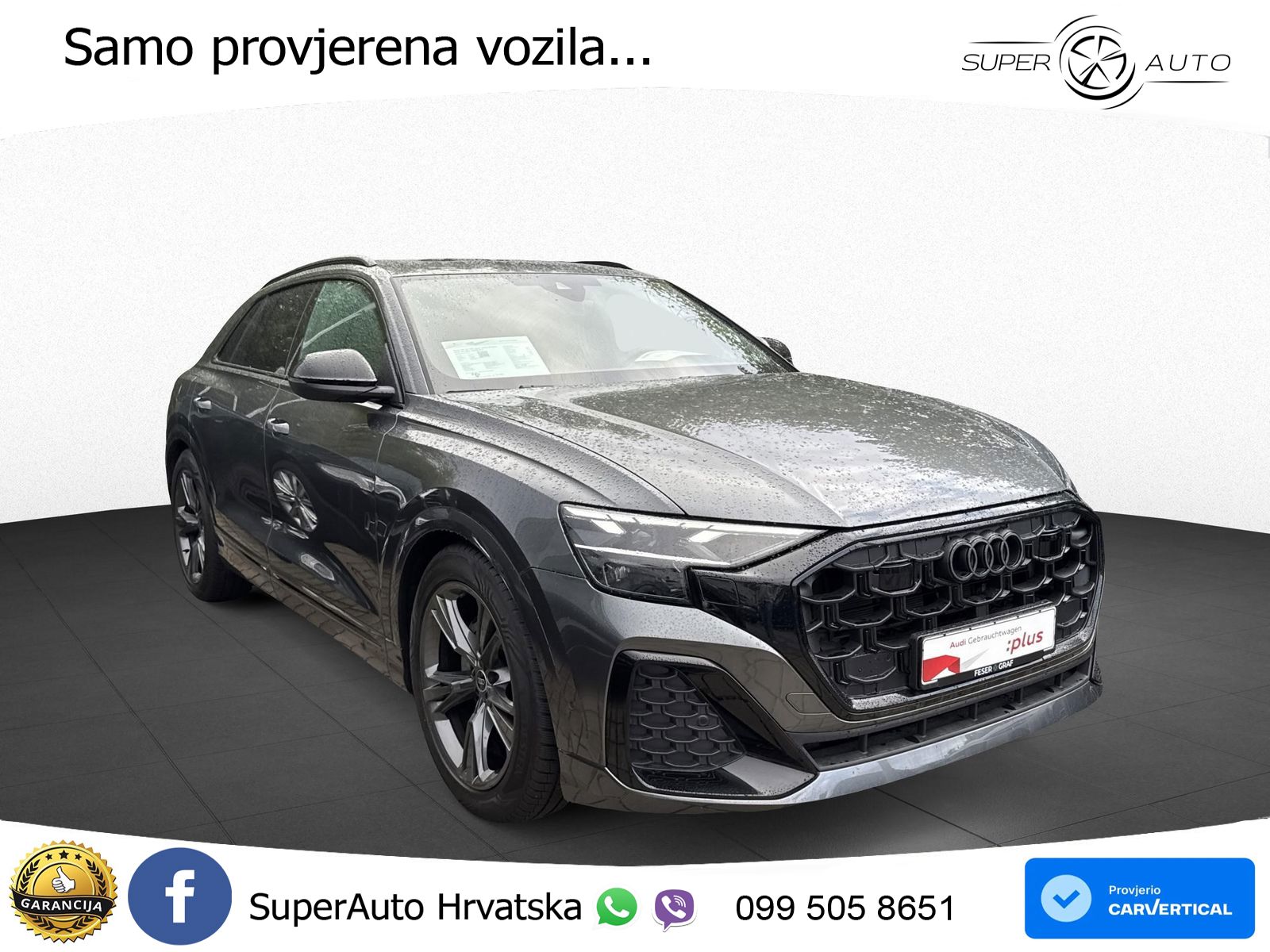 Audi Q8 50 TDI V6 (286 KS) quattro Tiptronic