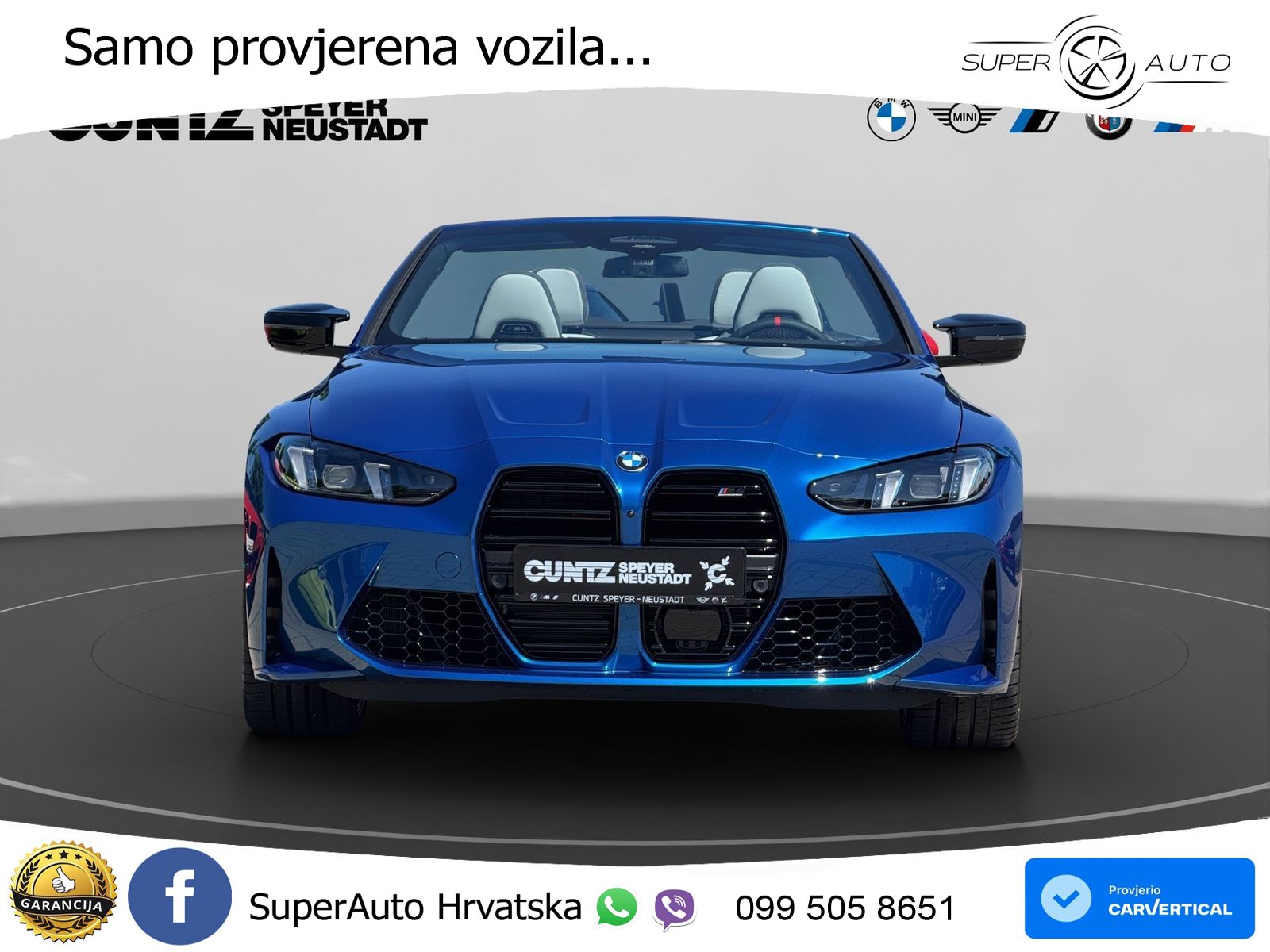 BMW M4 Convertible Competition 3.0 (530 KS) xDrive Steptronic LED+GR SJED+ACC