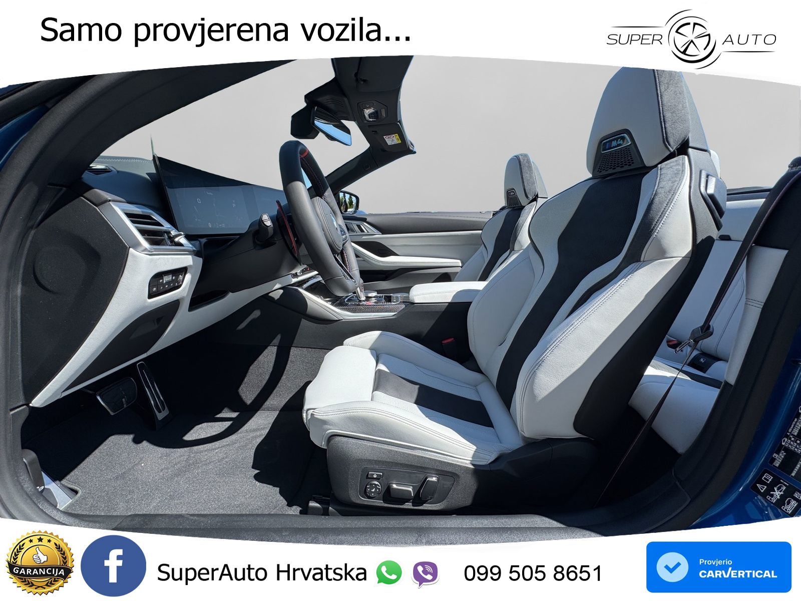 BMW M4 Convertible Competition 3.0 (530 KS) xDrive Steptronic LED+GR SJED+ACC