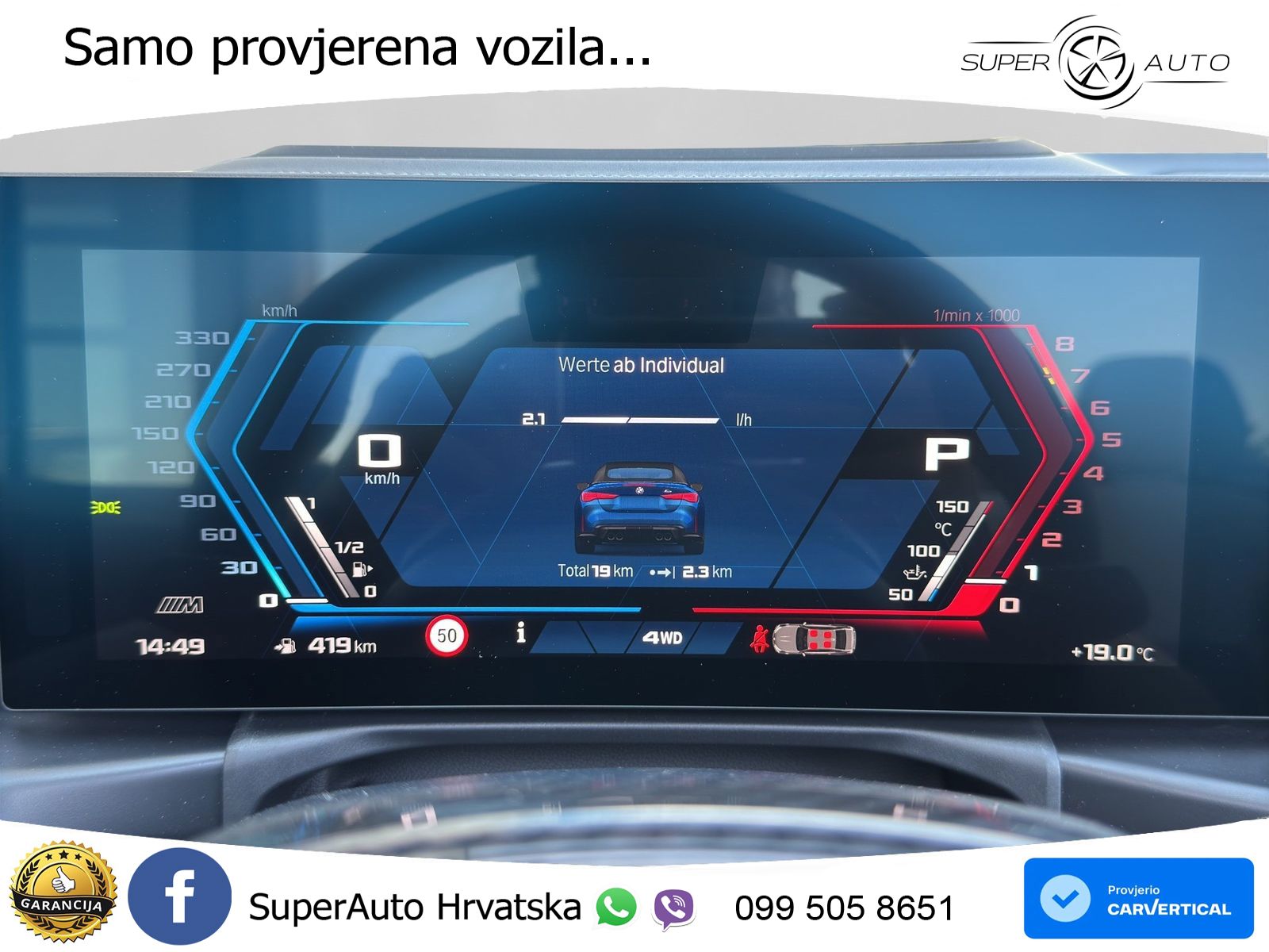 BMW M4 Convertible Competition 3.0 (530 KS) xDrive Steptronic LED+GR SJED+ACC