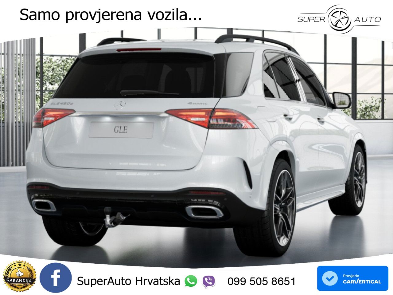 Mercedes GLE 450d (367 KS) EQ Boost 4MATIC 9G-TRONIC AMG LED+GR SJED+ACC