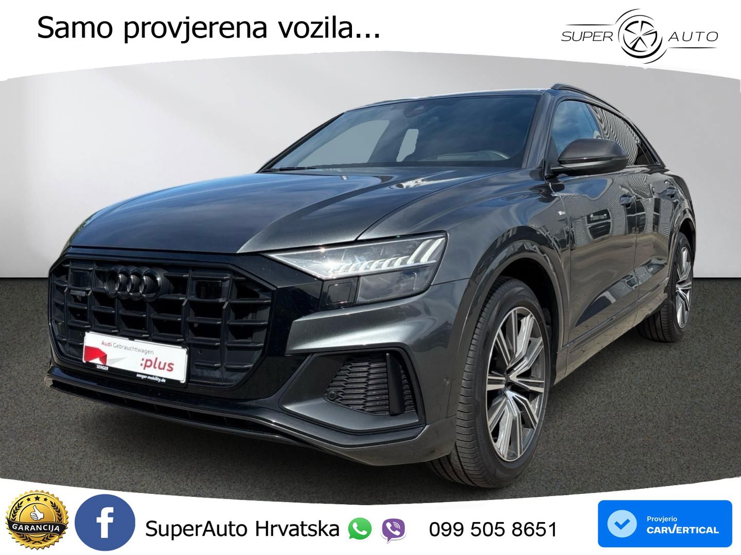 Audi Q8 50 TDI V6 (286 KS) quattro Tiptronic