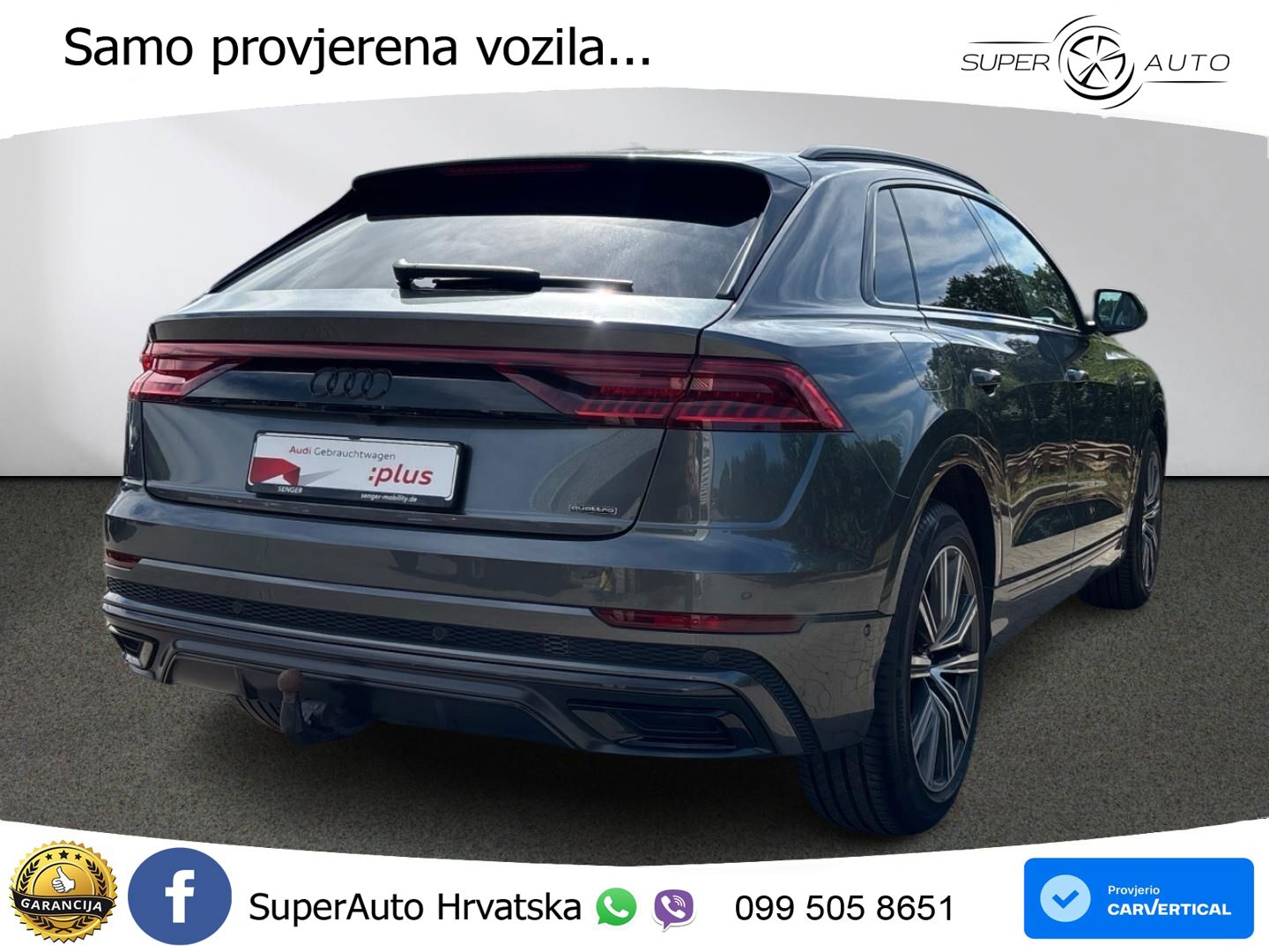 Audi Q8 50 TDI V6 (286 KS) quattro Tiptronic