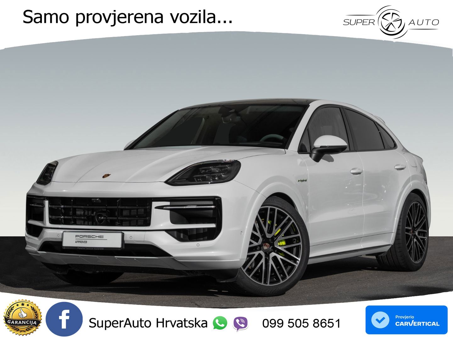 Porsche Cayenne Coupe 3.0 V6 (470 KS) E-Hybrid Tiptronic S