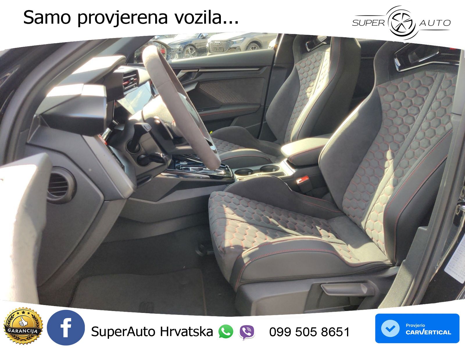 Audi RS3 Sedan 2.5 TFSI (400 KS) quattro S tronic LED+GR SJED+ACC