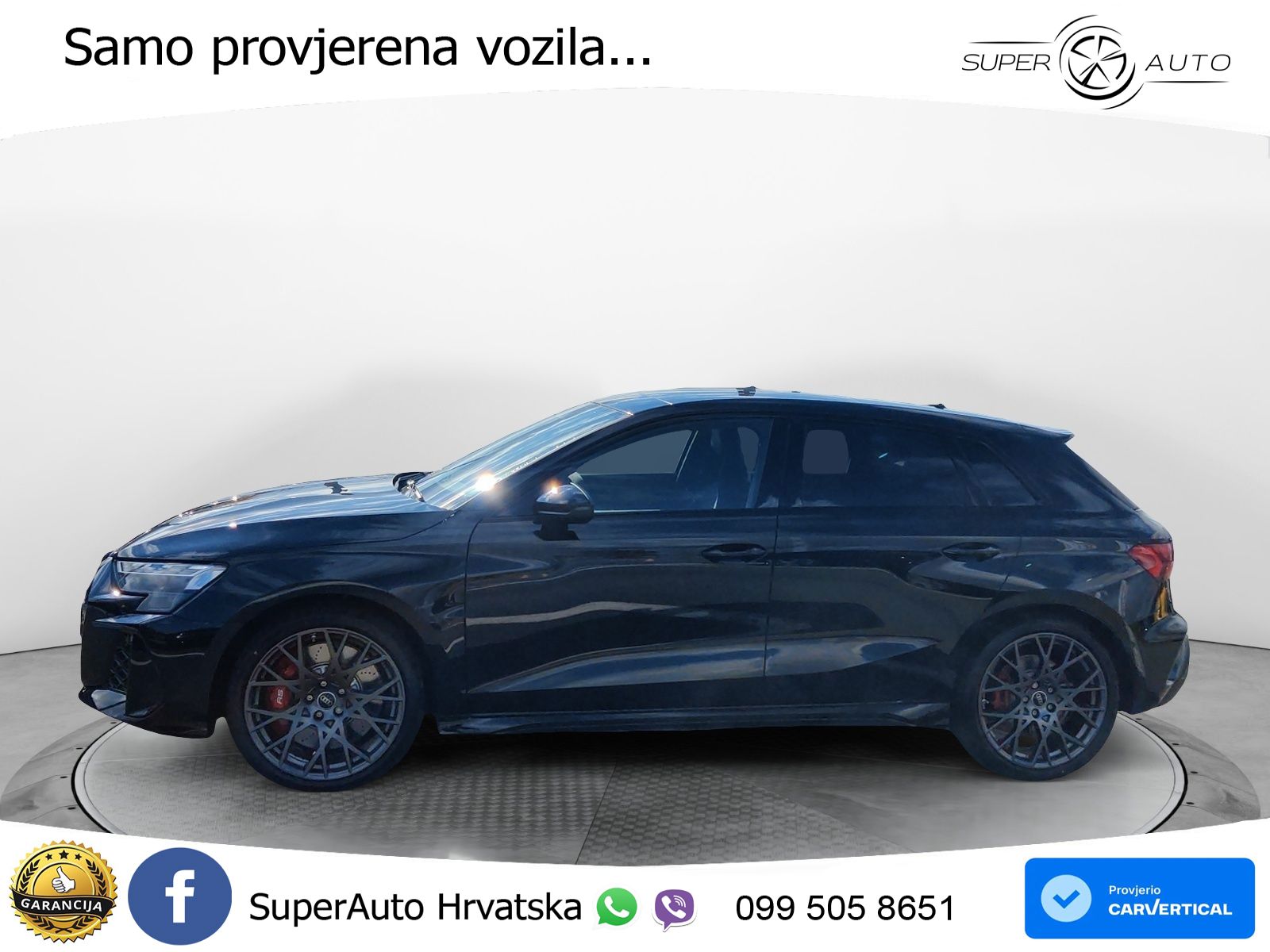 Audi RS3 Sedan 2.5 TFSI (400 KS) quattro S tronic LED+GR SJED+ACC