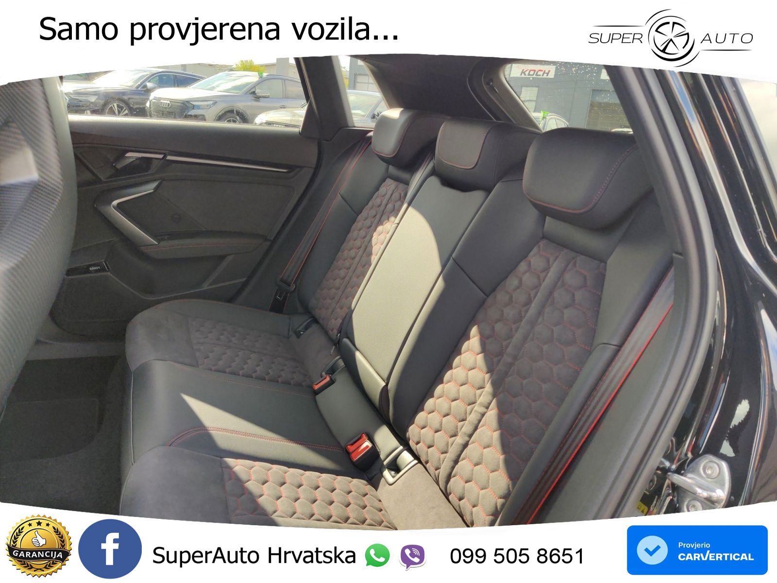 Audi RS3 Sedan 2.5 TFSI (400 KS) quattro S tronic LED+GR SJED+ACC
