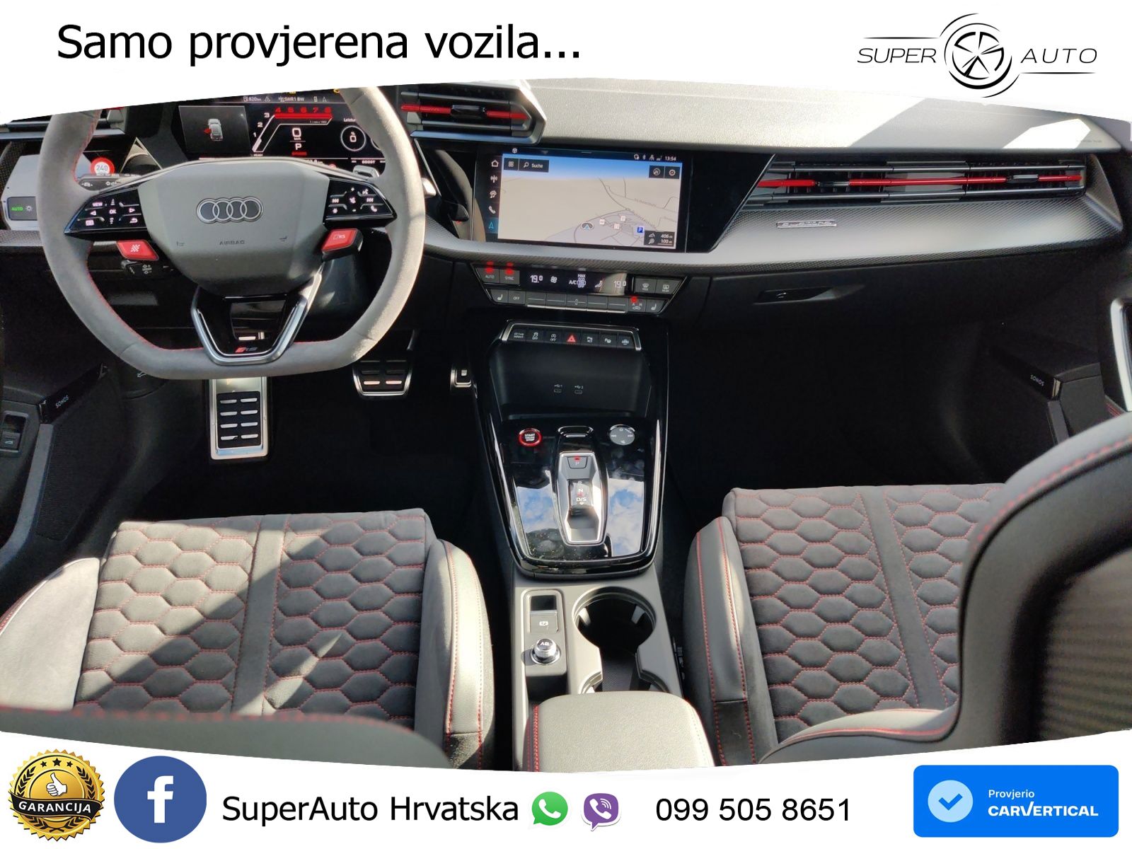Audi RS3 Sedan 2.5 TFSI (400 KS) quattro S tronic LED+GR SJED+ACC