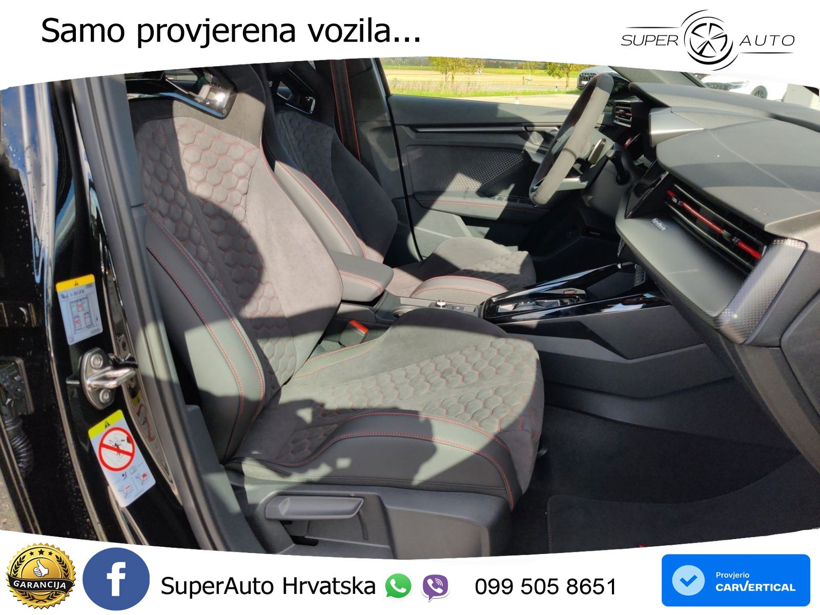 Audi RS3 Sedan 2.5 TFSI (400 KS) quattro S tronic LED+GR SJED+ACC