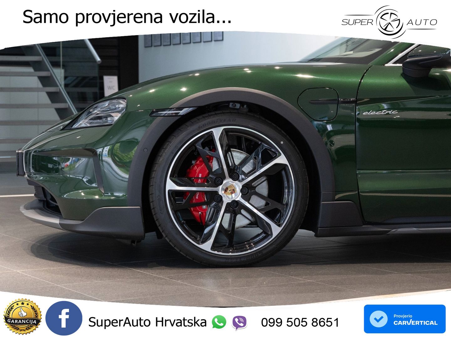 Porsche Taycan Cross Turismo 4S 105 kWh (598 KS)