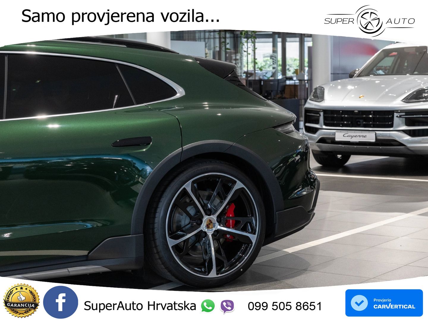Porsche Taycan Cross Turismo 4S 105 kWh (598 KS)