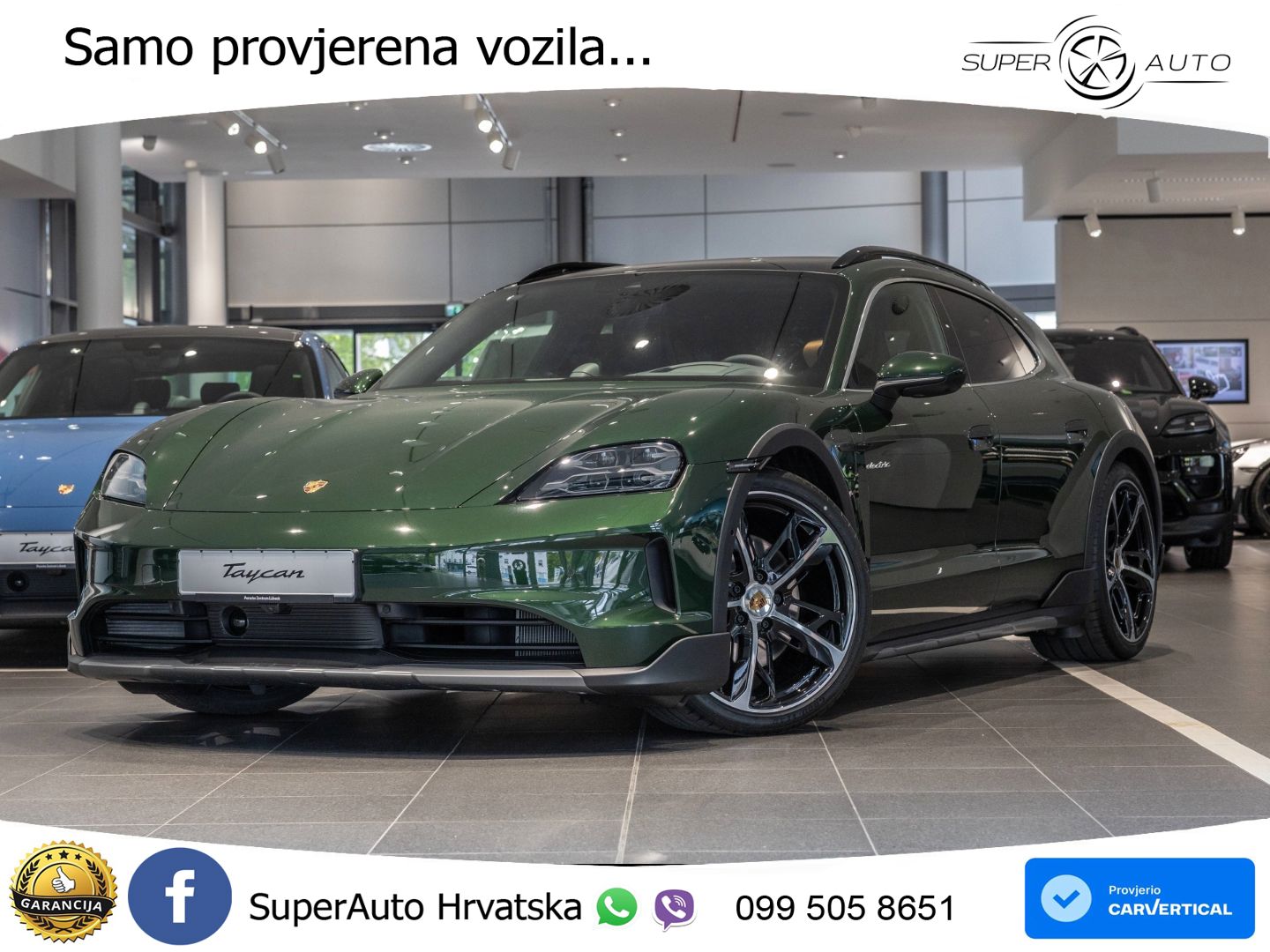 Porsche Taycan Cross Turismo 4S 105 kWh (598 KS)