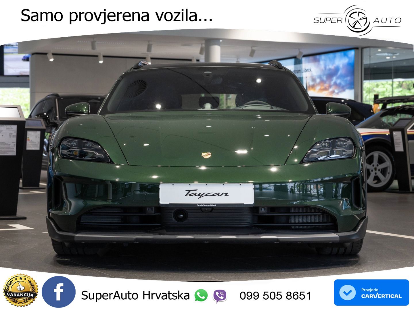 Porsche Taycan Cross Turismo 4S 105 kWh (598 KS)