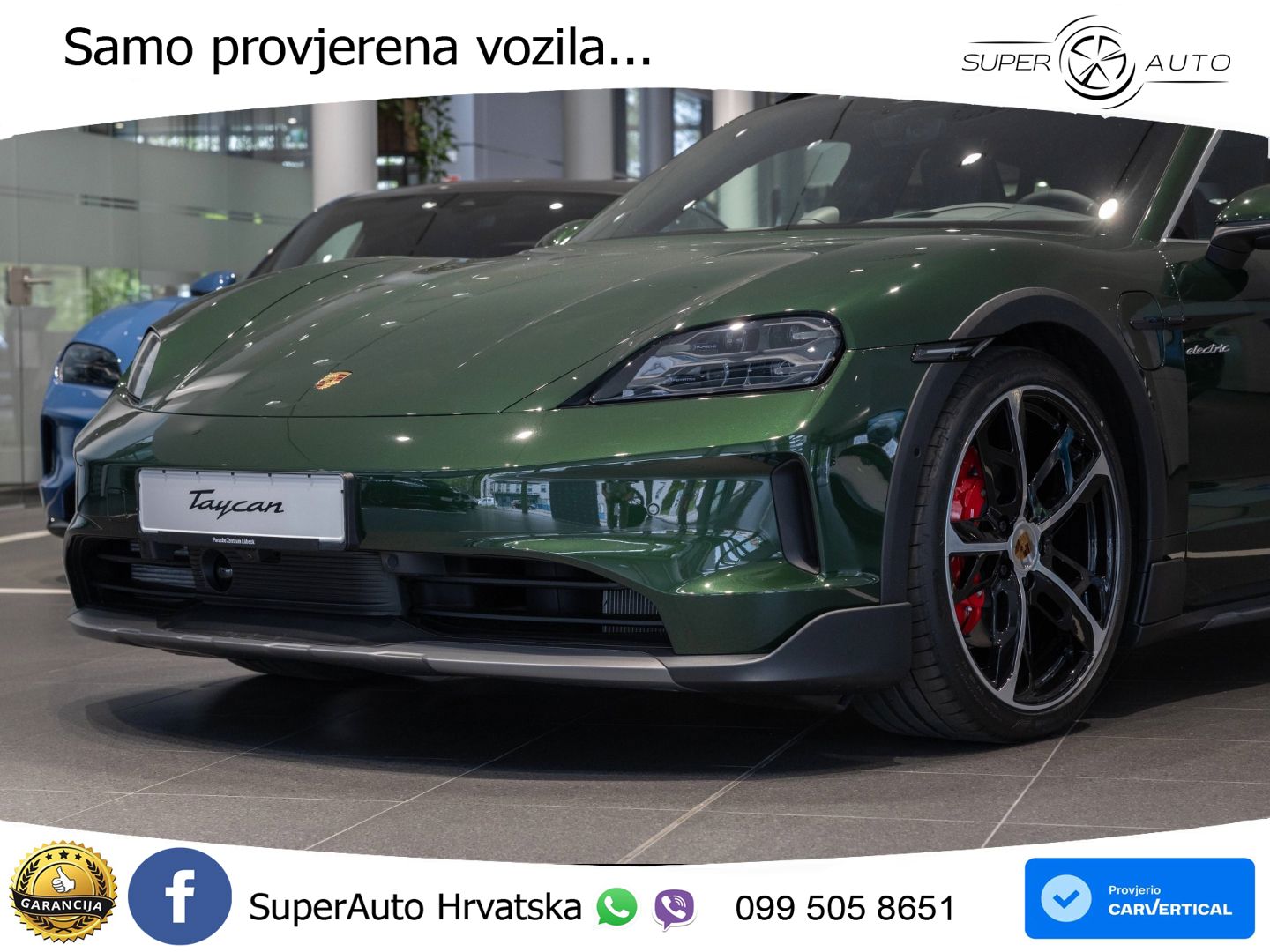 Porsche Taycan Cross Turismo 4S 105 kWh (598 KS)