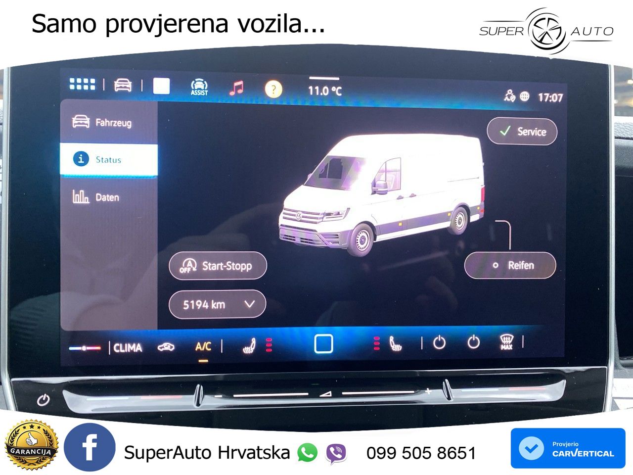 VW Crafter 140 KS
