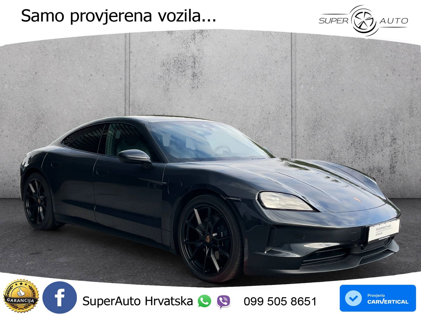 Porsche Taycan 4 105 kWh (435 KS)