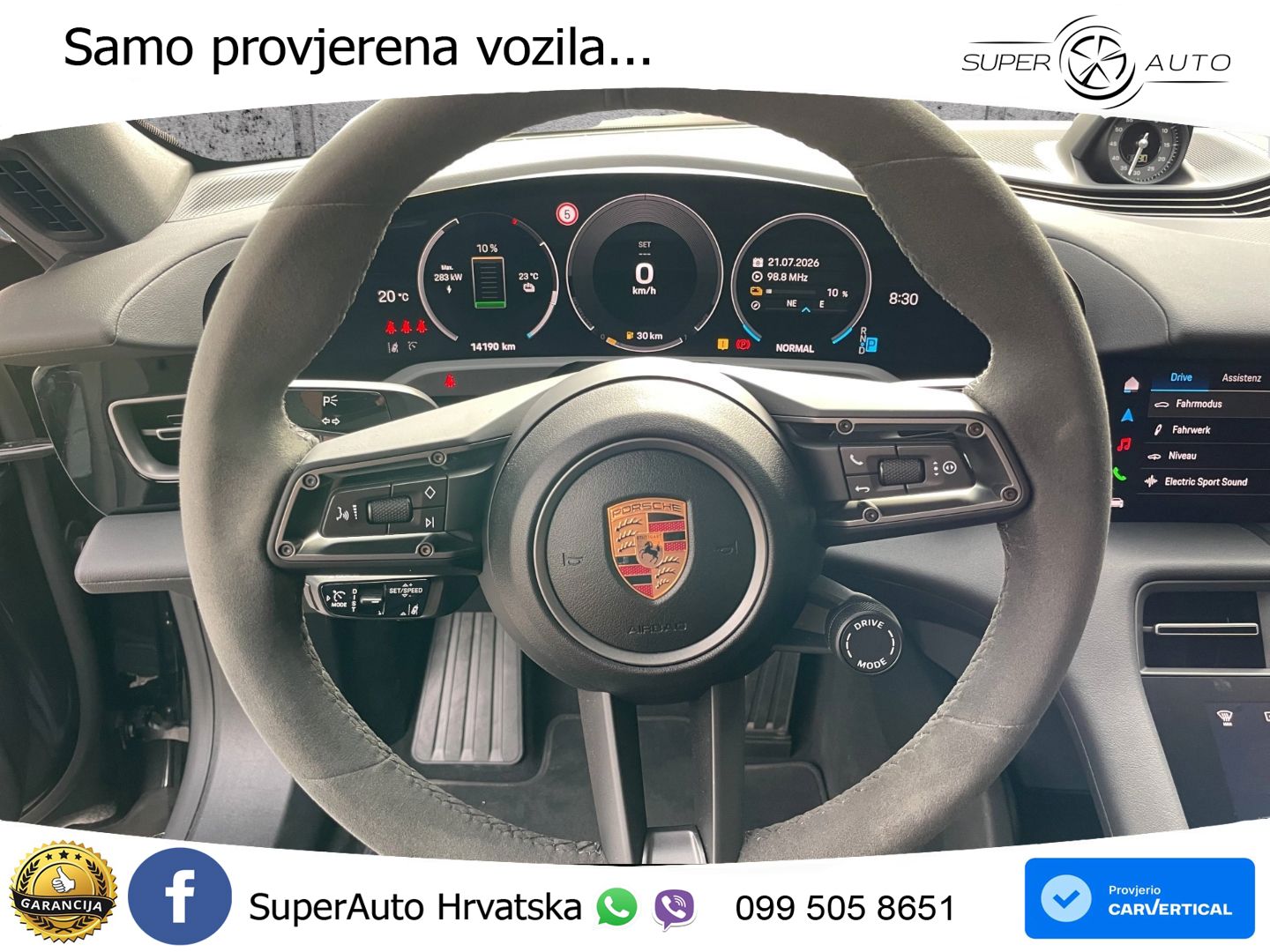 Porsche Taycan 4 105 kWh (435 KS)