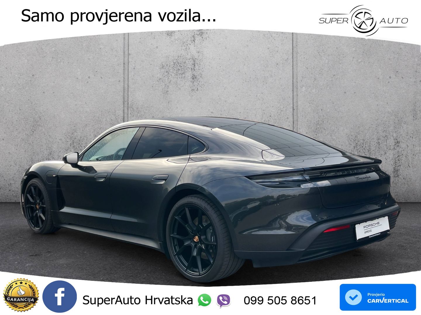 Porsche Taycan 4 105 kWh (435 KS)