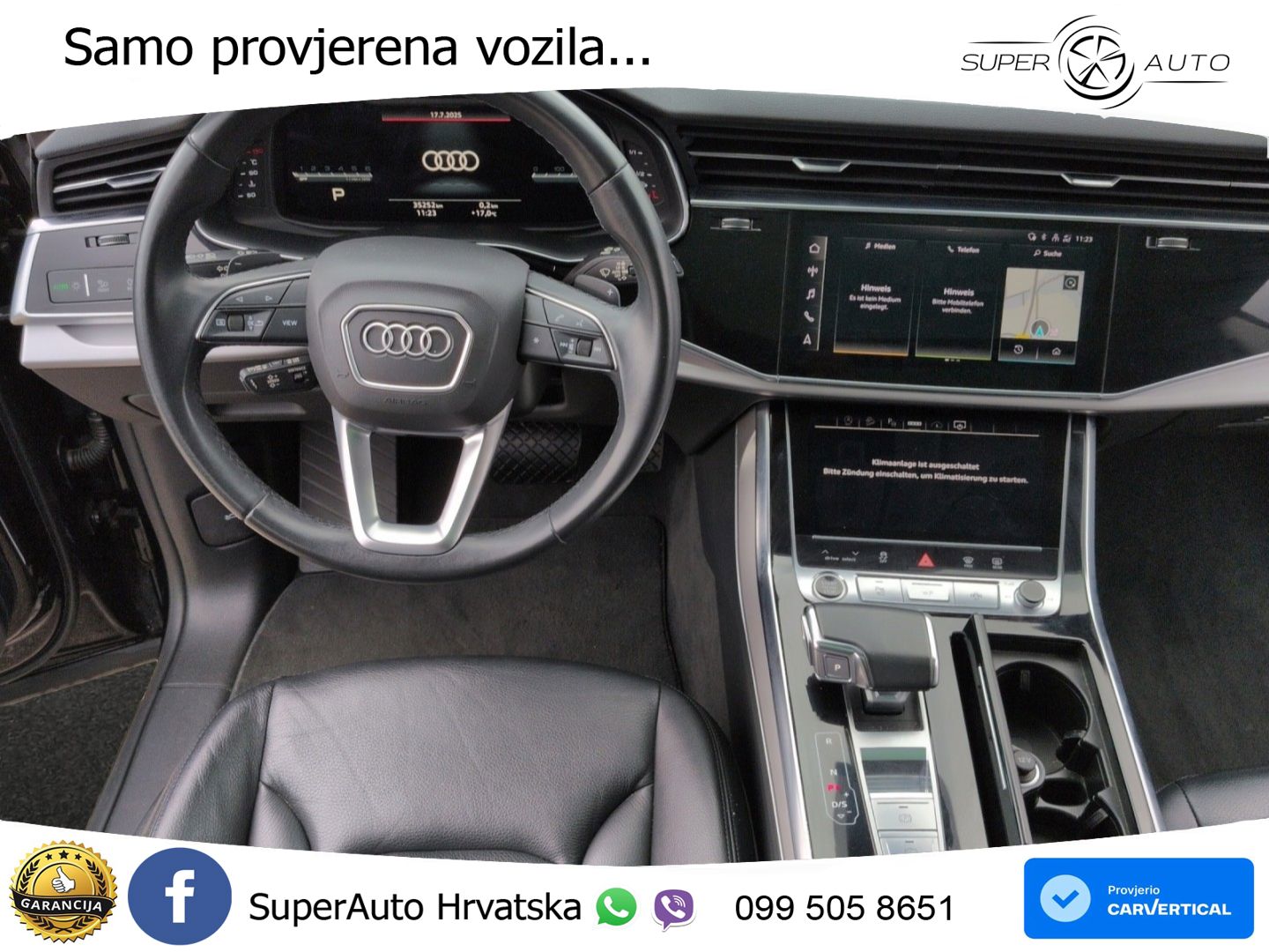 Audi Q8 50 TDI V6 (286 KS) quattro Tiptronic