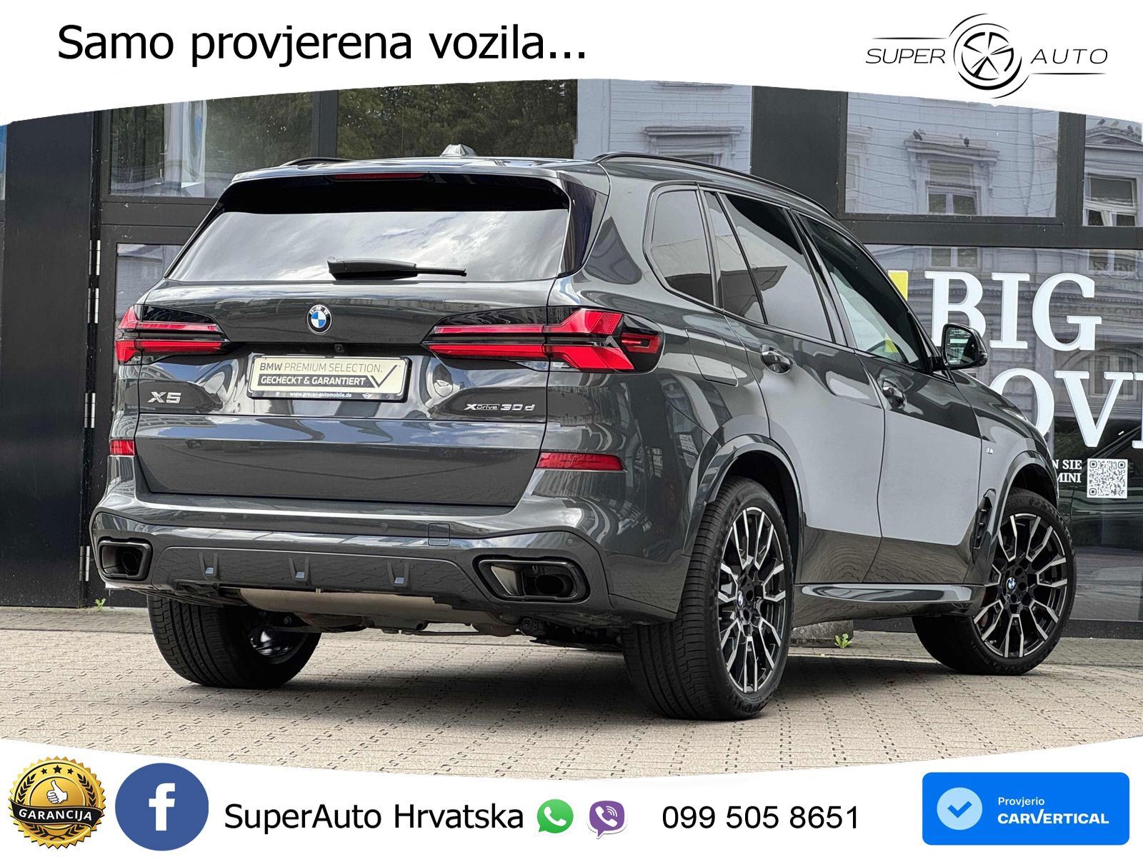 BMW X5 30d (298 KS) xDrive Steptronic M Sport LED+GR SJED+ACC
