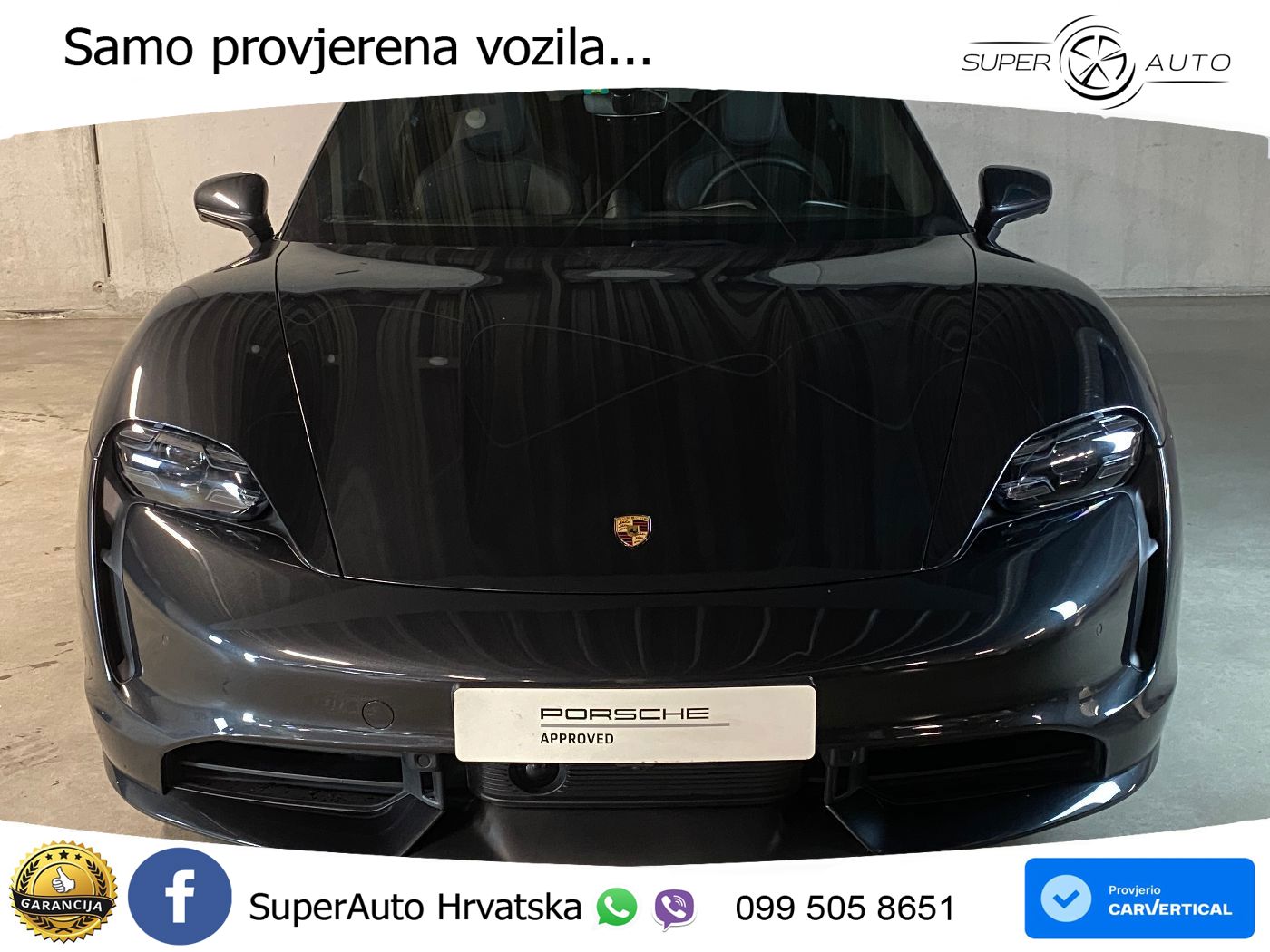 Porsche Taycan Sport Turismo Turbo 93.4 kWh (680 KS)