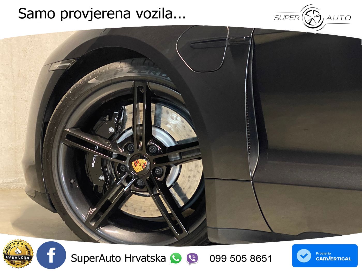 Porsche Taycan Sport Turismo Turbo 93.4 kWh (680 KS)