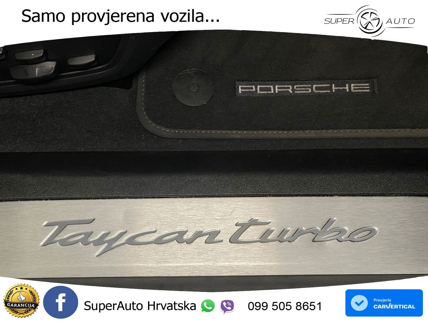 Porsche Taycan Sport Turismo Turbo 93.4 kWh (680 KS)