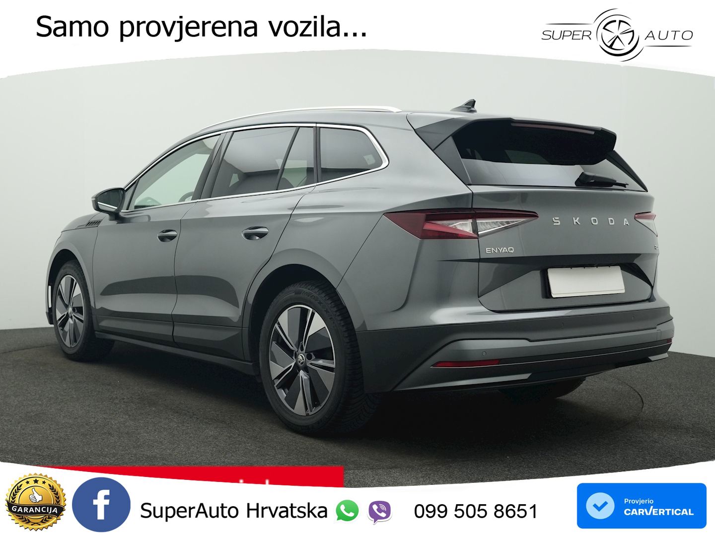Škoda Enyaq iV 85x 82 kWh (286 KS) AWD