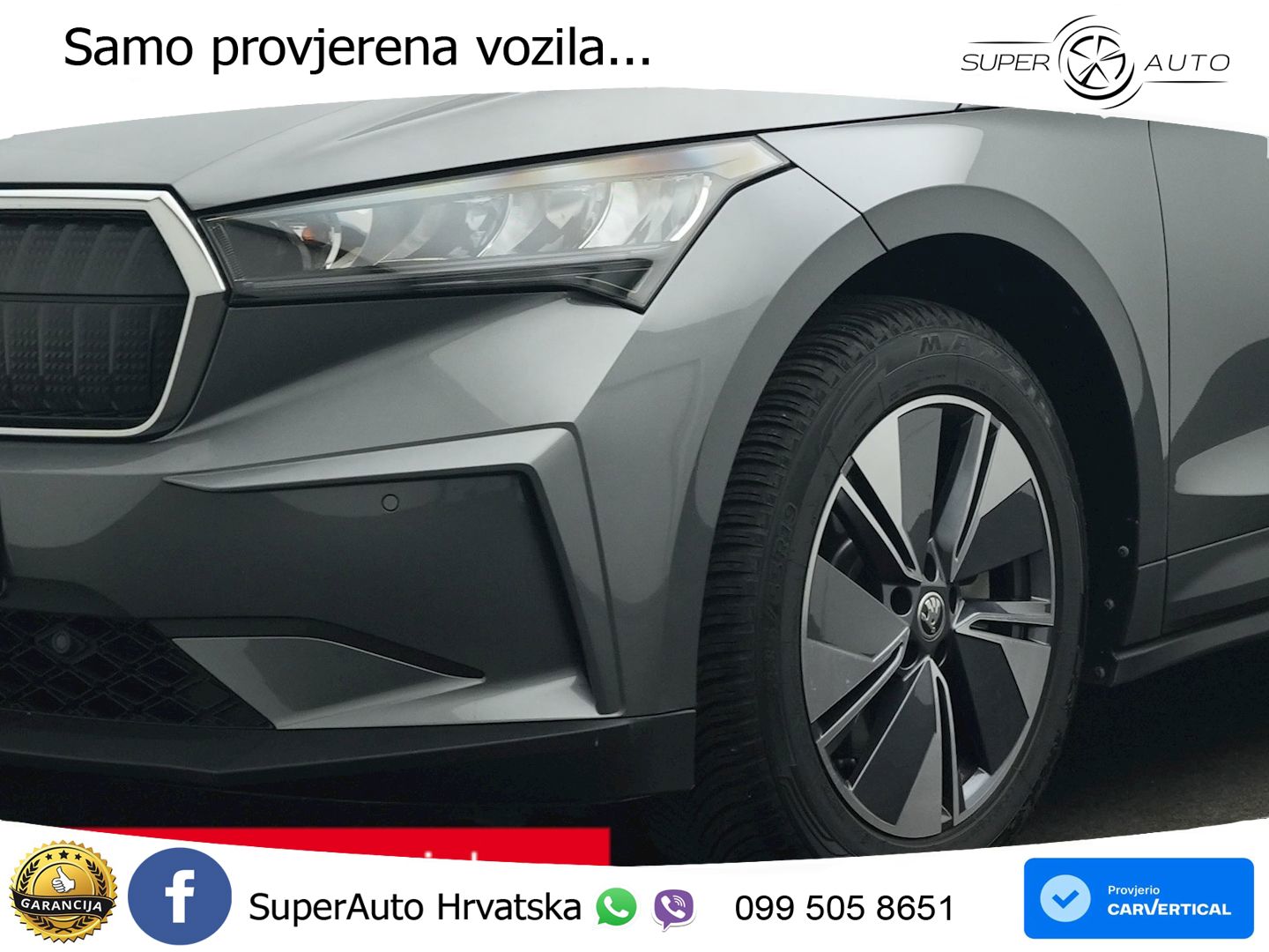 Škoda Enyaq iV 85x 82 kWh (286 KS) AWD