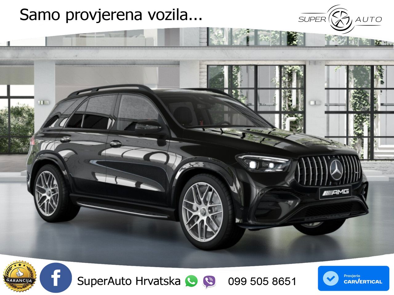 Mercedes AMG GLE 53 (435 KS) EQ Boost 4MATIC+ AMG SPEEDSHIFT TCT 9G LED+GR SJED+ACC