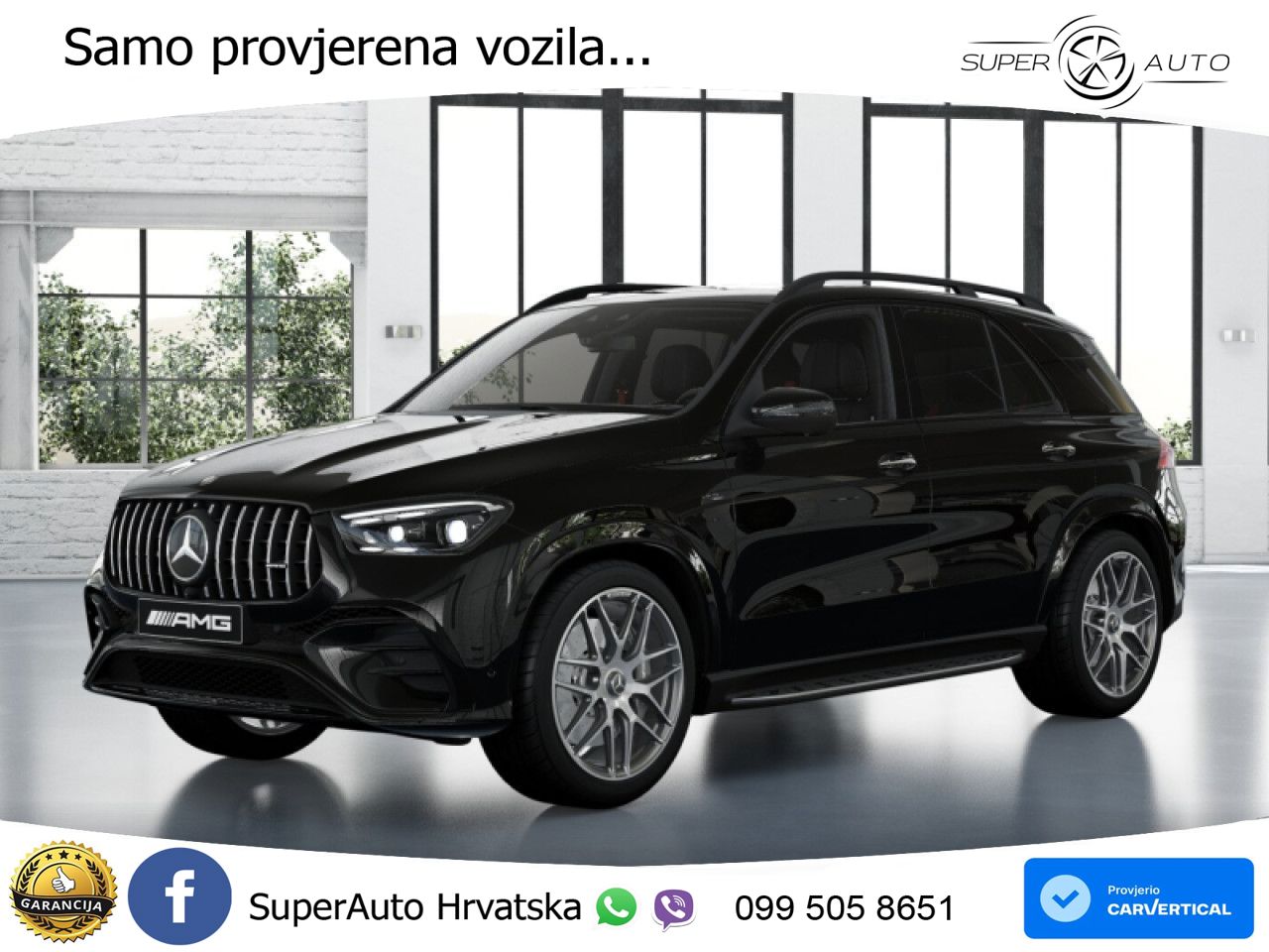 Mercedes AMG GLE 53 (435 KS) EQ Boost 4MATIC+ AMG SPEEDSHIFT TCT 9G LED+GR SJED+ACC