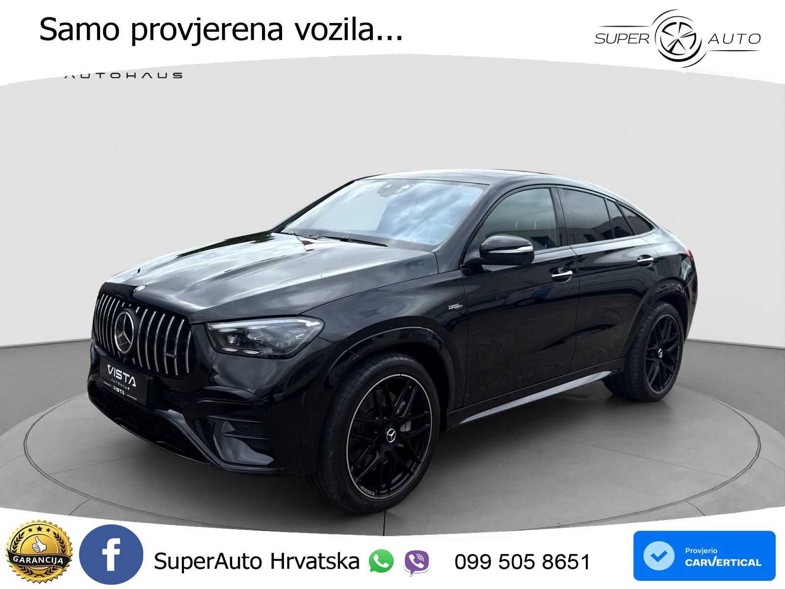 Mercedes AMG GLE Coupe 53 (435 KS) EQ Boost 4MATIC+ AMG SPEEDSHIFT TCT 9G LED+GR SJED+ACC