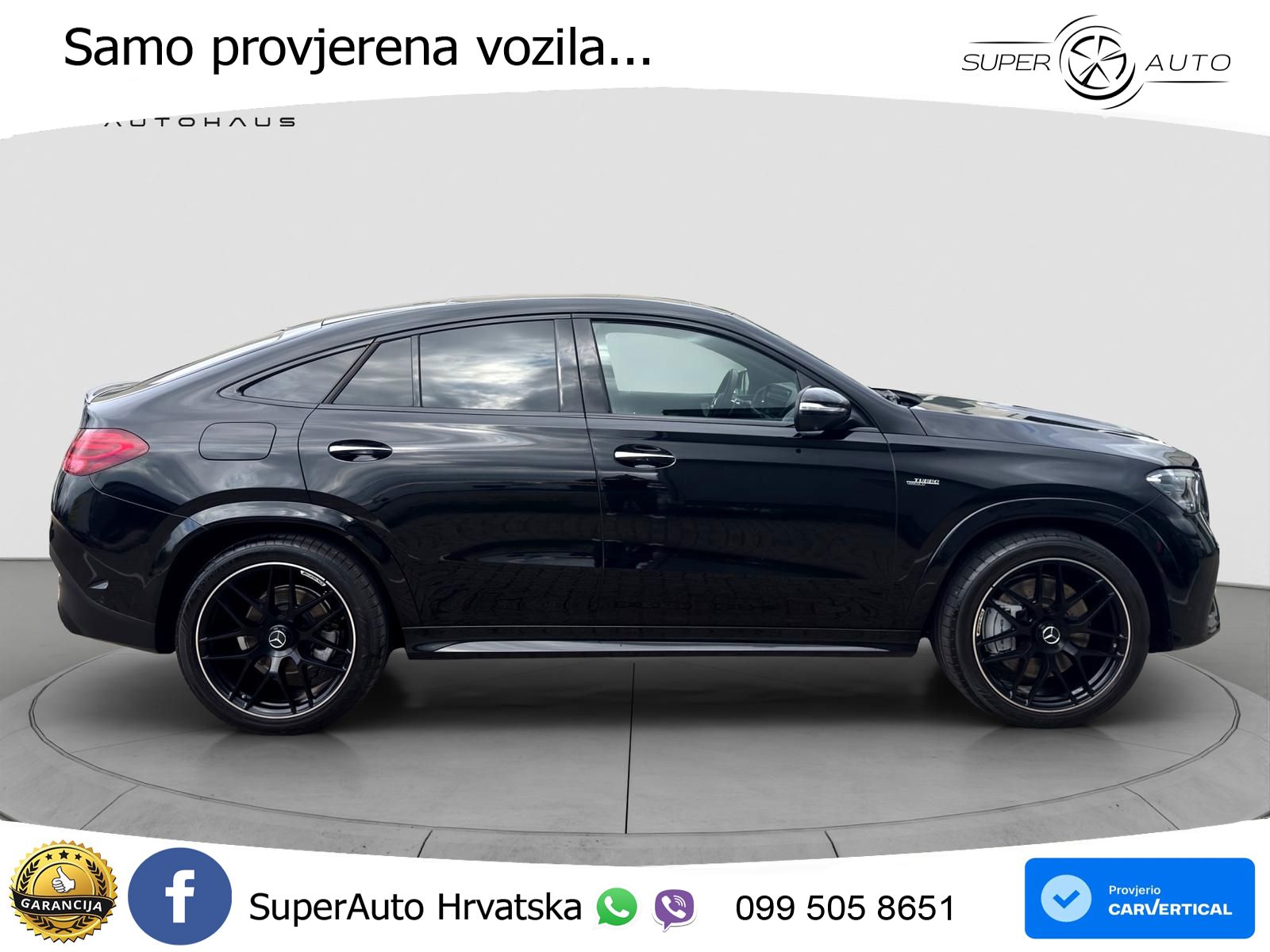 Mercedes AMG GLE Coupe 53 (435 KS) EQ Boost 4MATIC+ AMG SPEEDSHIFT TCT 9G LED+GR SJED+ACC