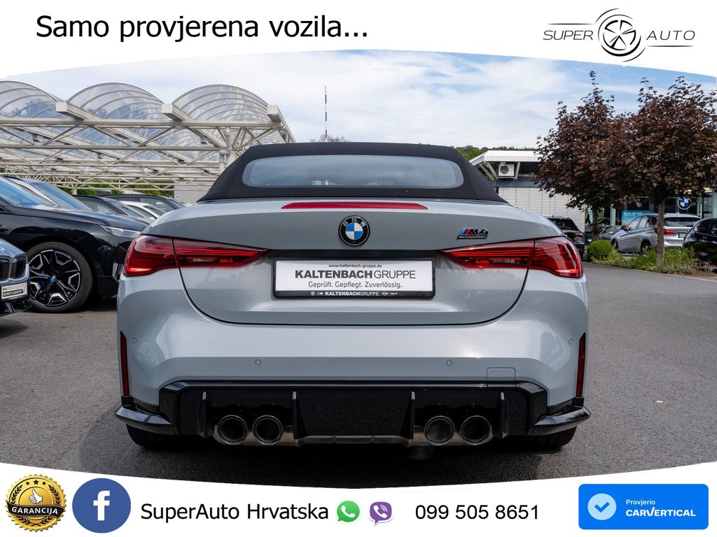BMW M4 Convertible Competition 3.0 (530 KS) xDrive Steptronic LED+GR SJED+ACC