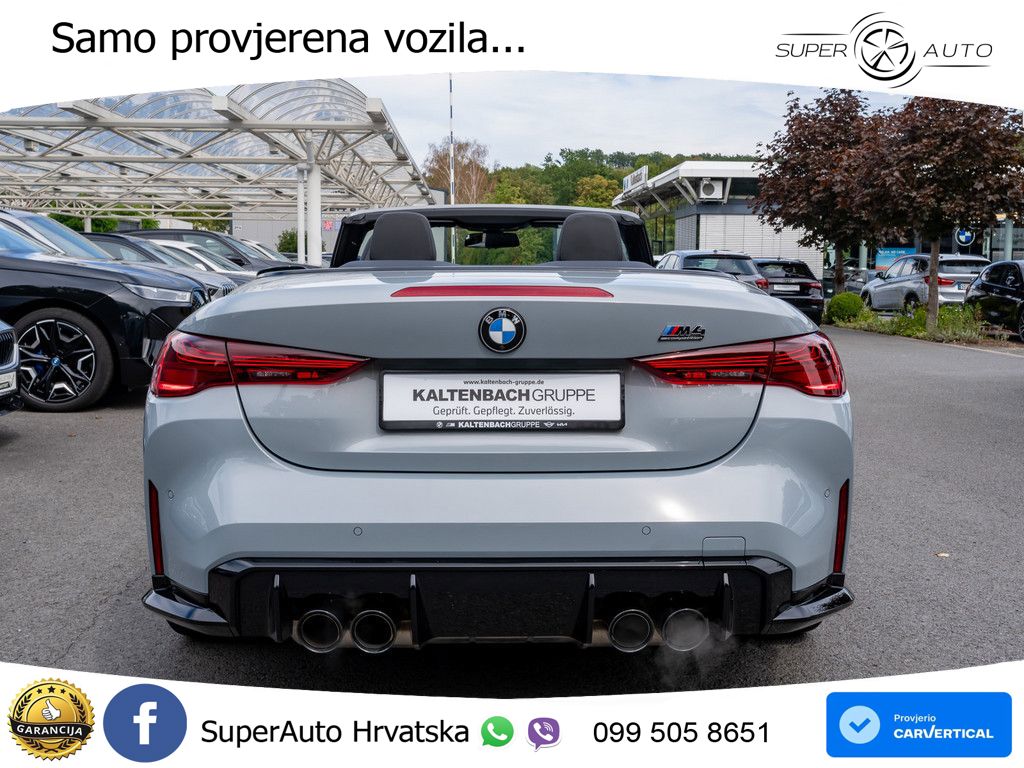 BMW M4 Convertible Competition 3.0 (530 KS) xDrive Steptronic LED+GR SJED+ACC