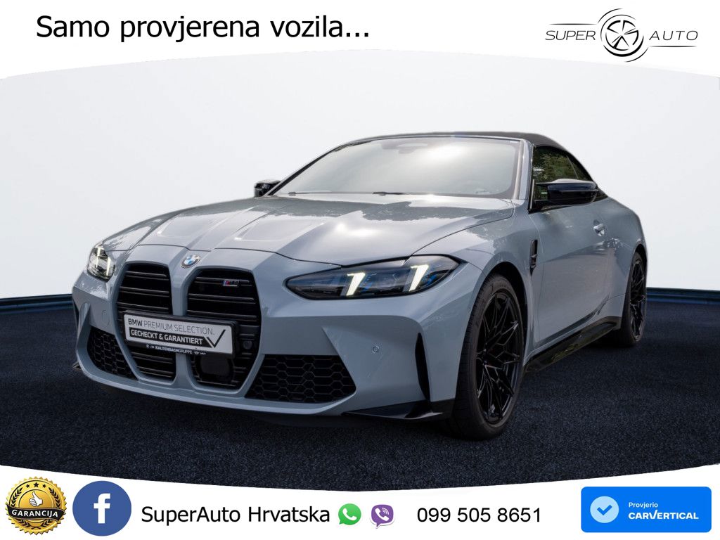 BMW M4 Convertible Competition 3.0 (530 KS) xDrive Steptronic LED+GR SJED+ACC