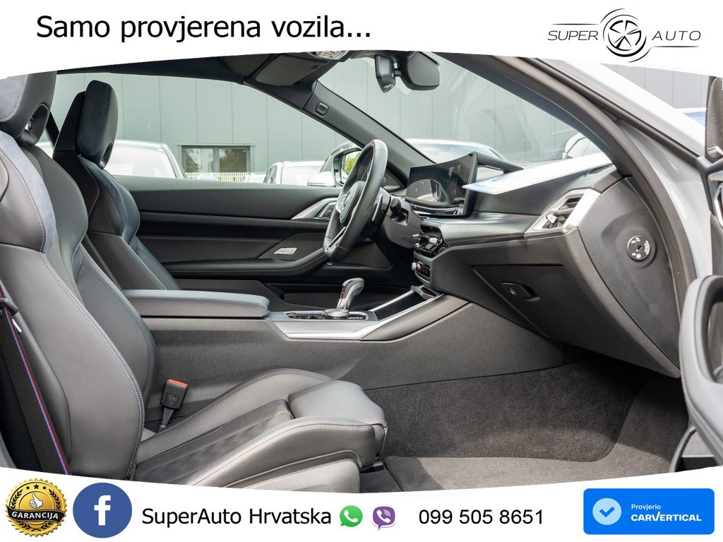 BMW M4 Convertible Competition 3.0 (530 KS) xDrive Steptronic LED+GR SJED+ACC