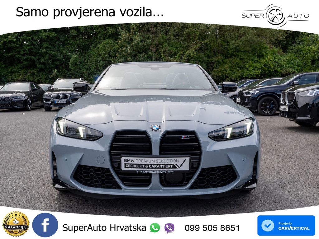 BMW M4 Convertible Competition 3.0 (530 KS) xDrive Steptronic LED+GR SJED+ACC