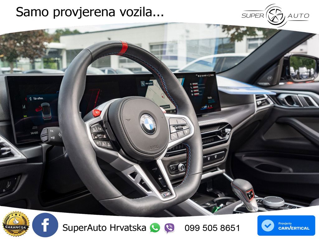 BMW M4 Convertible Competition 3.0 (530 KS) xDrive Steptronic LED+GR SJED+ACC