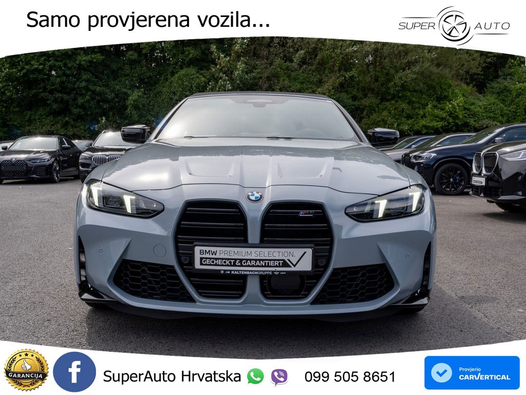 BMW M4 Convertible Competition 3.0 (530 KS) xDrive Steptronic LED+GR SJED+ACC