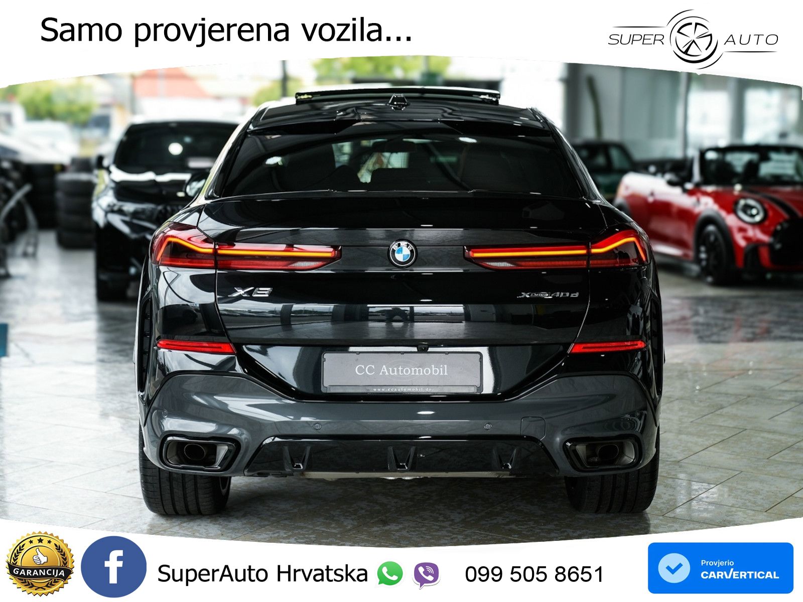 BMW X6 40d (352 KS) xDrive Steptronic M Sport LED+GR SJED+ACC