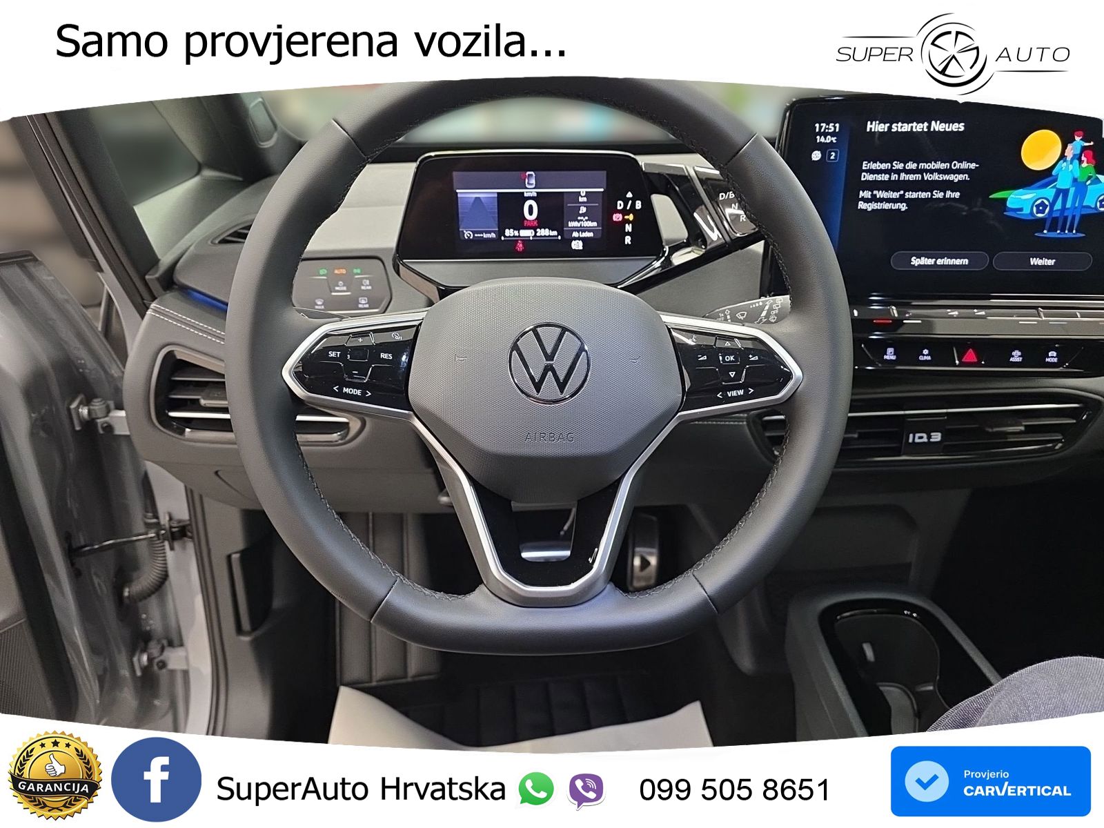 Volkswagen ID.3 Pro 62 kWh (204 KS)